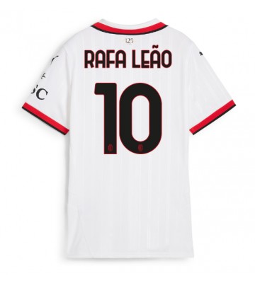 AC Milan Rafael Leao #10 Bortatröja Dam 2024-25 Kortärmad